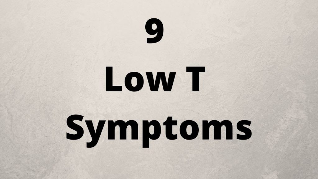 9 signs of low testosterone 1